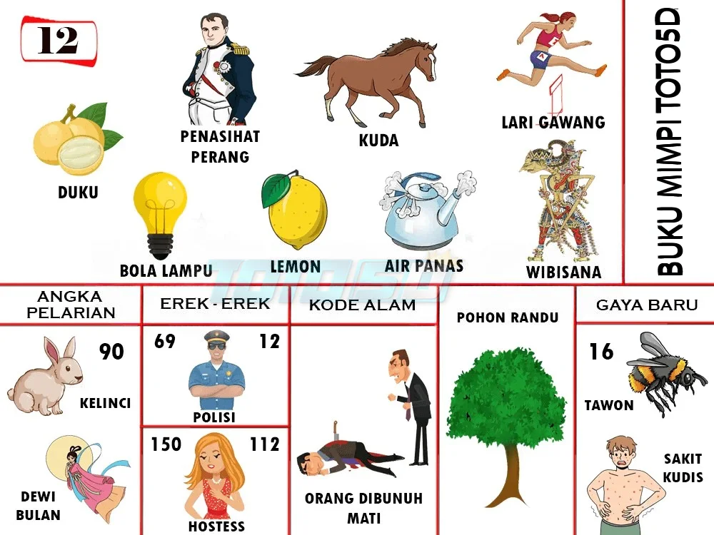 buku mimpi erek erek togel 12